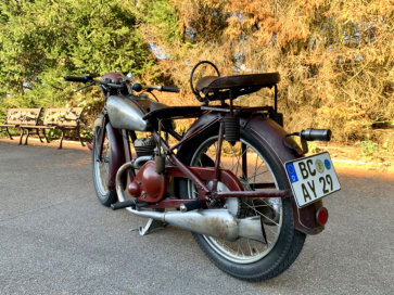 Authentische Patina.